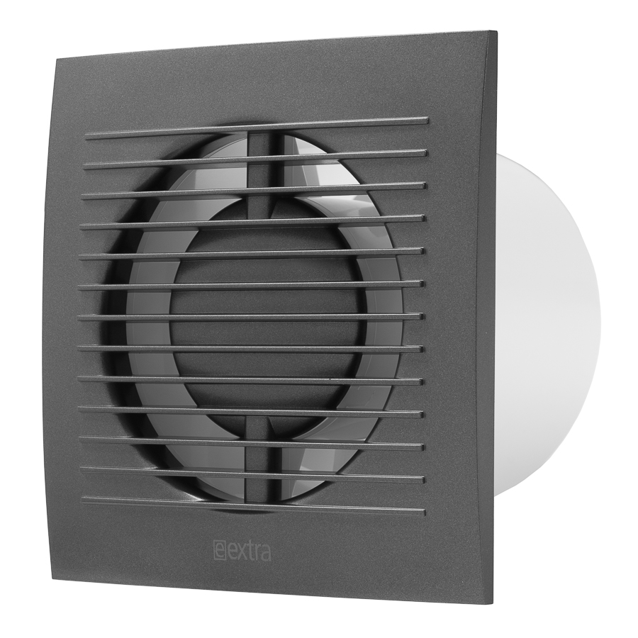 ventilatore elettrico E-EXTRA, Ø100mm, antracite