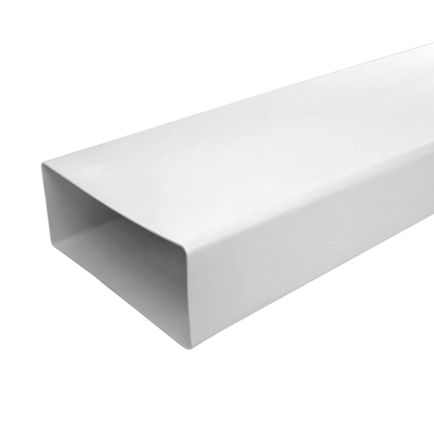 canal plat en plastique, 220x90mm, 1.5m